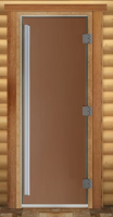 Дверь Престиж (бронза матовое) 200х80